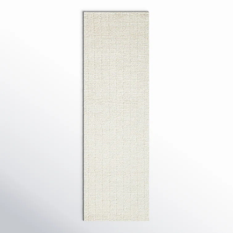 Debra Handmade Tufted Wool Area Rug in Ivory