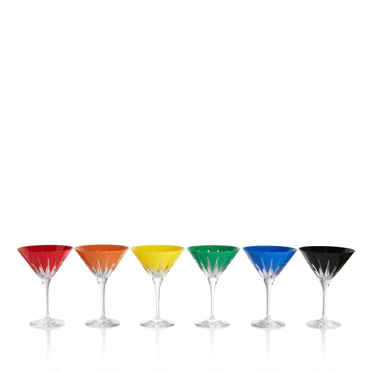 Waterford New Year Martini Firework, Set of 6 Mixed | Perigold