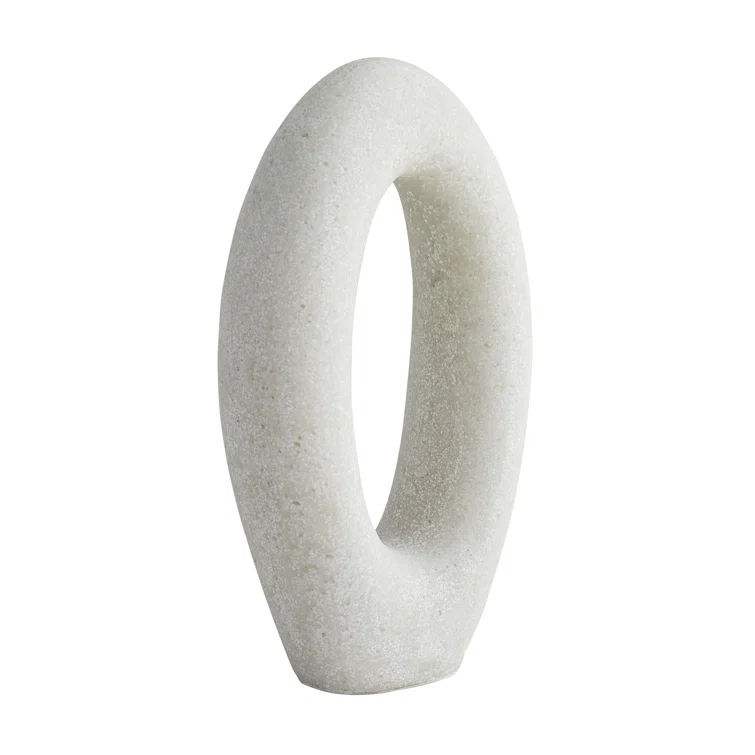 Ivory Rice Stone Sculptures Set of 3