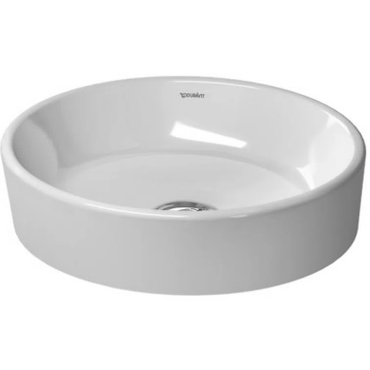 Starck 2 Ceramic Oval Vessel Bathroom Sink