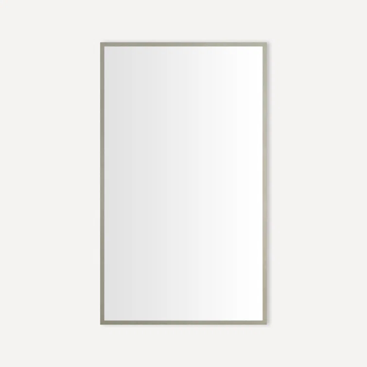 Thin Framed Metal Mirror