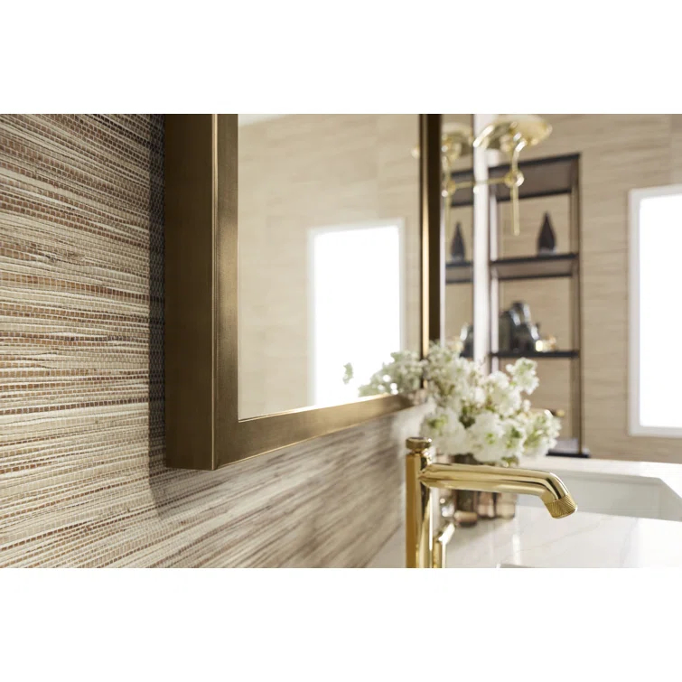 Thin Framed Metal Mirror