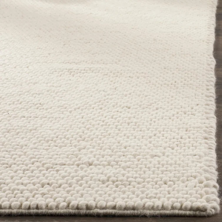 SAFAVIEH Natura Feride Geometric Area Rug, Ivory, 6' x 9' Oval