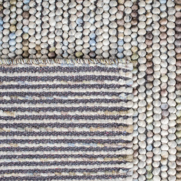 SAFAVIEH Natura Feride Geometric Runner Rug, Ivory/Multi, 2'3" x 22'