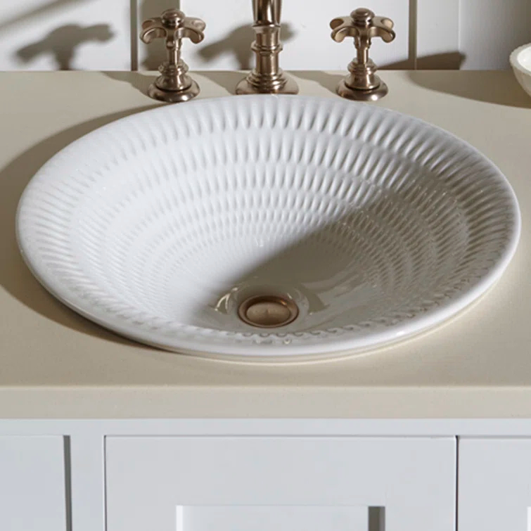 Kohler Derring® Carillon , Artist Editions Round Carillon Wading Pool Bathroom Sink