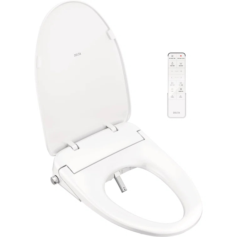 Refresh Elongated Electric Bidet Toilet Seat