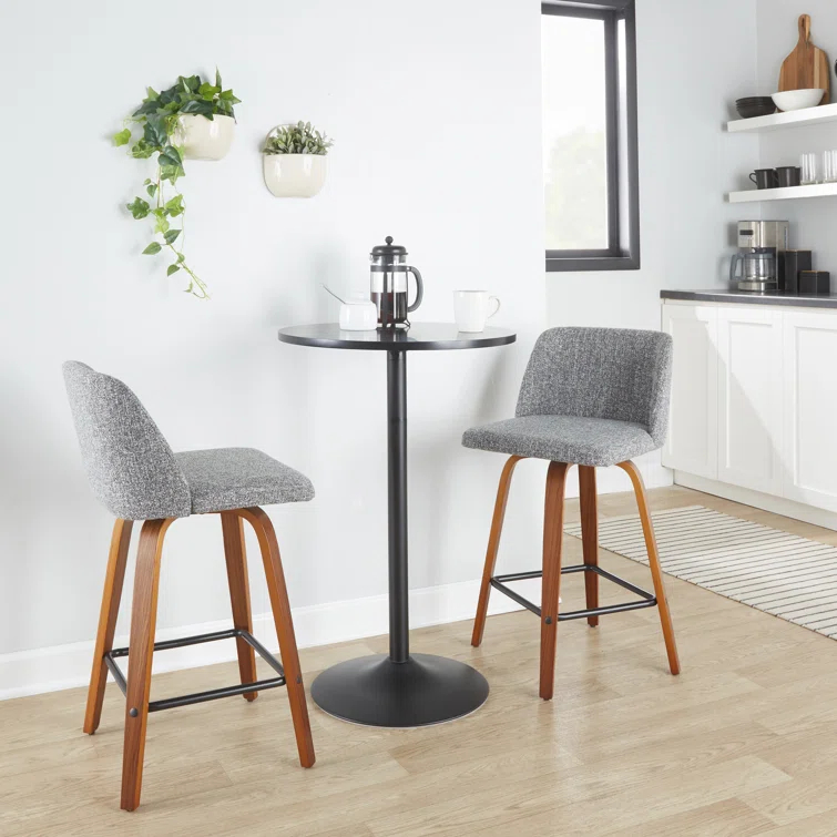 Lakyia Upholstered Counter Stool