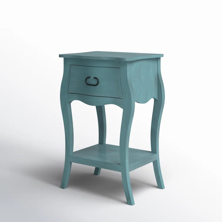 Butler Specialty Company Rochelle 1 Drawer Wood Nightstand - Blue