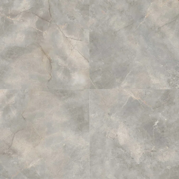 Signature 47.24 In. X 47.24 In. Marble Look Satin Porcelain Floor And Wall Tile (30.98 Sq. Ft. / Case)
