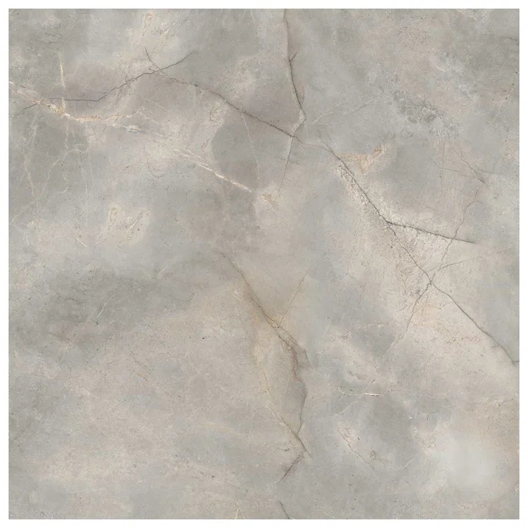 Signature 47.24 In. X 47.24 In. Marble Look Satin Porcelain Floor And Wall Tile (30.98 Sq. Ft. / Case)