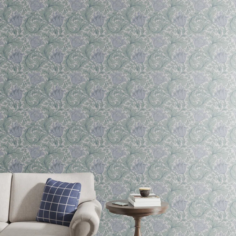 Anemone Modern Floral Wallpaper