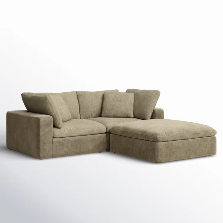 Tila 3 - Piece Performance Fabric Modular Sectional