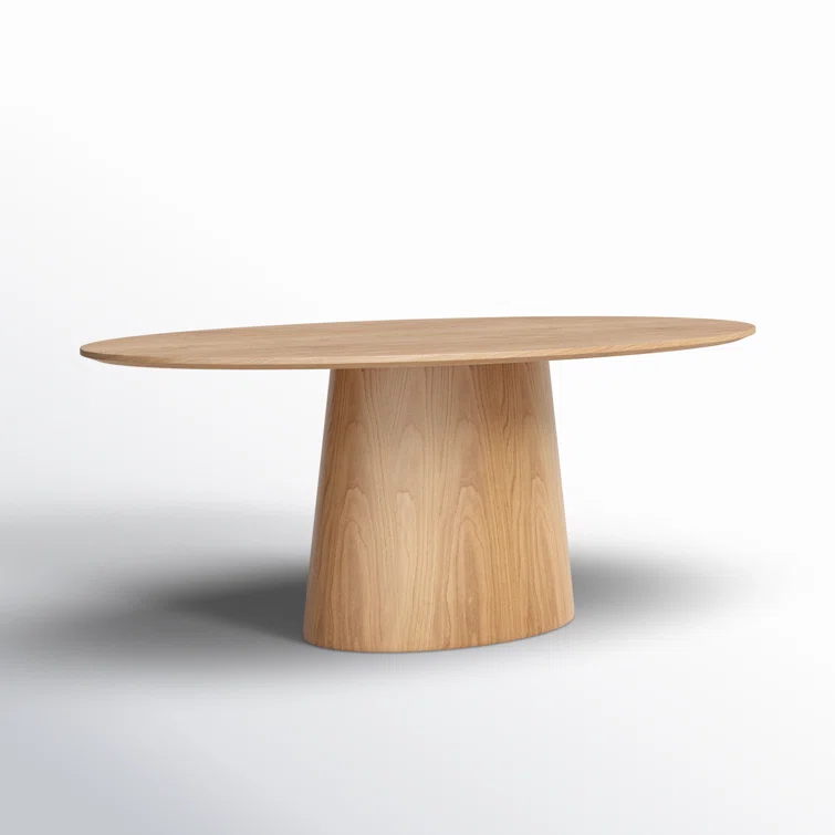 Beth Oval Dining Table - Natural