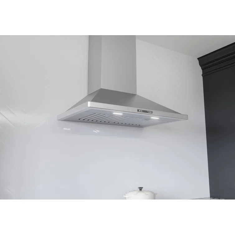 Zephyr Venezia 36" 700 CFM Wall Mount Range Hood with LED Light in Stainless Steel