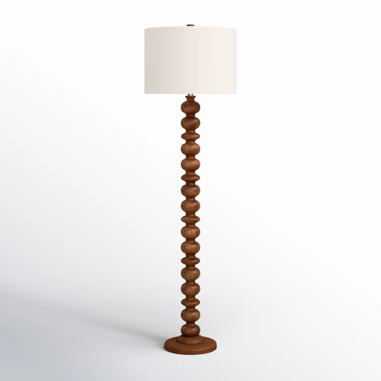 Loreto 52'' Wood Floor Lamp