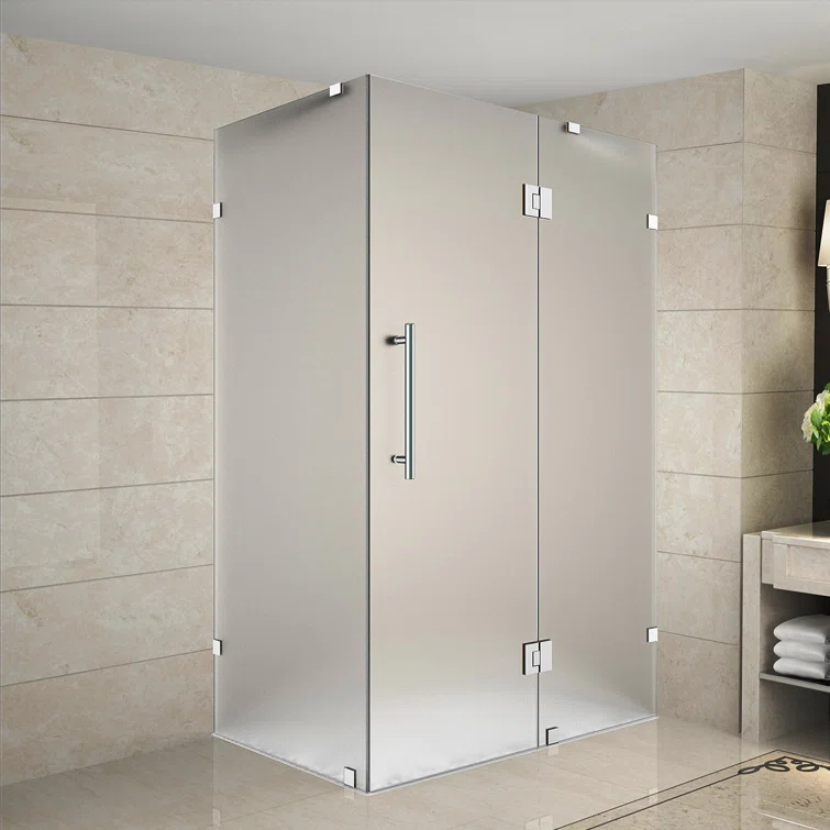Avalux 34" x 72" Rectangle Hinged Shower Enclosure