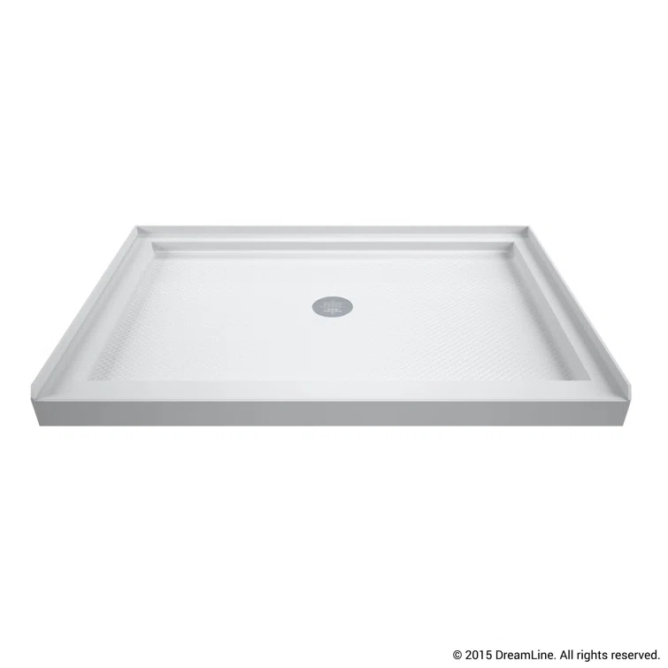 SlimLine 48" x 32" Single Threshold Shower Base