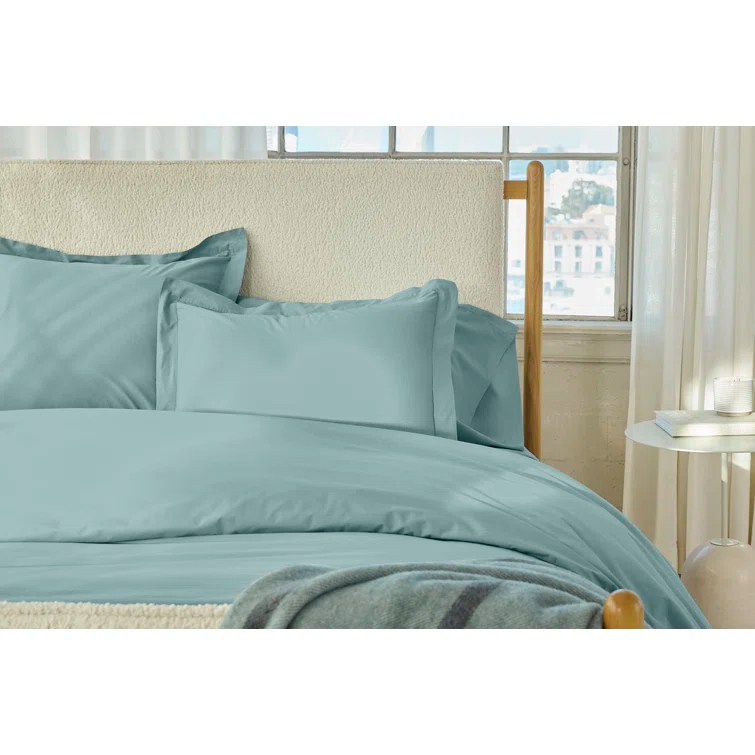 Refined Organic Percale Sheet Set