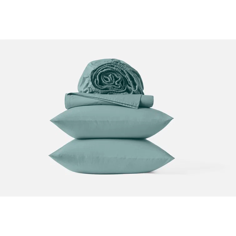 Refined Organic Percale Sheet Set