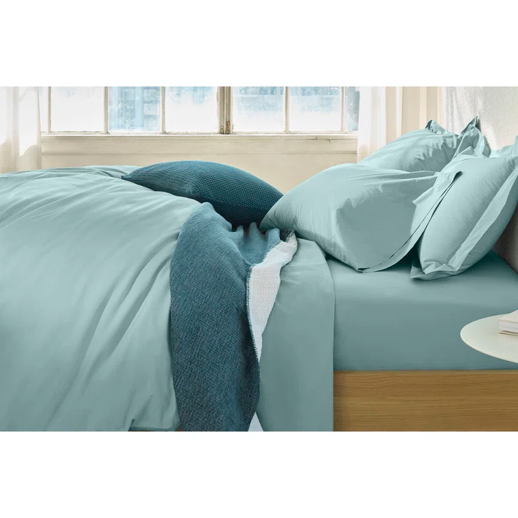 Refined Organic Percale Sheet Set