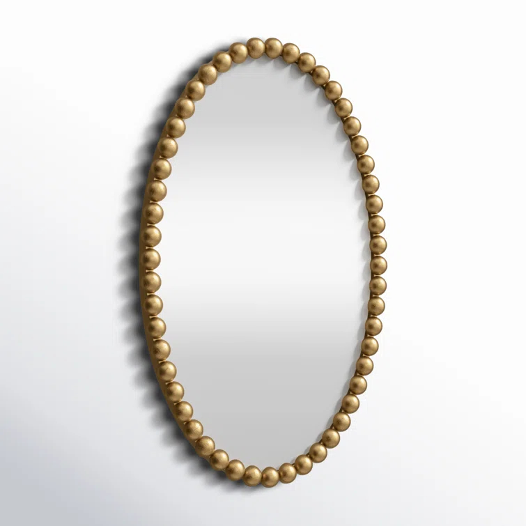 Sanne Metal Oval Wall Mirror