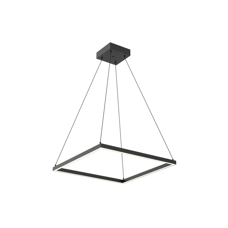 Piazza Dimmable LED Square / Rectangle Chandelier