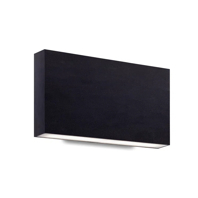 Mica Aluminum LED Flush Mounted Sconce