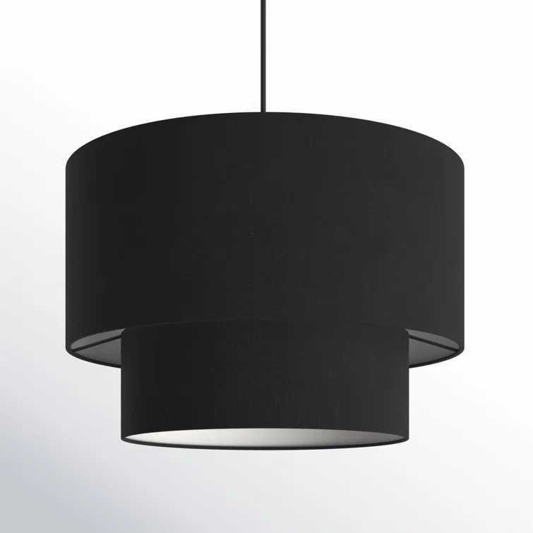 Croyle 3 - Light Dimmable Drum Chandelier