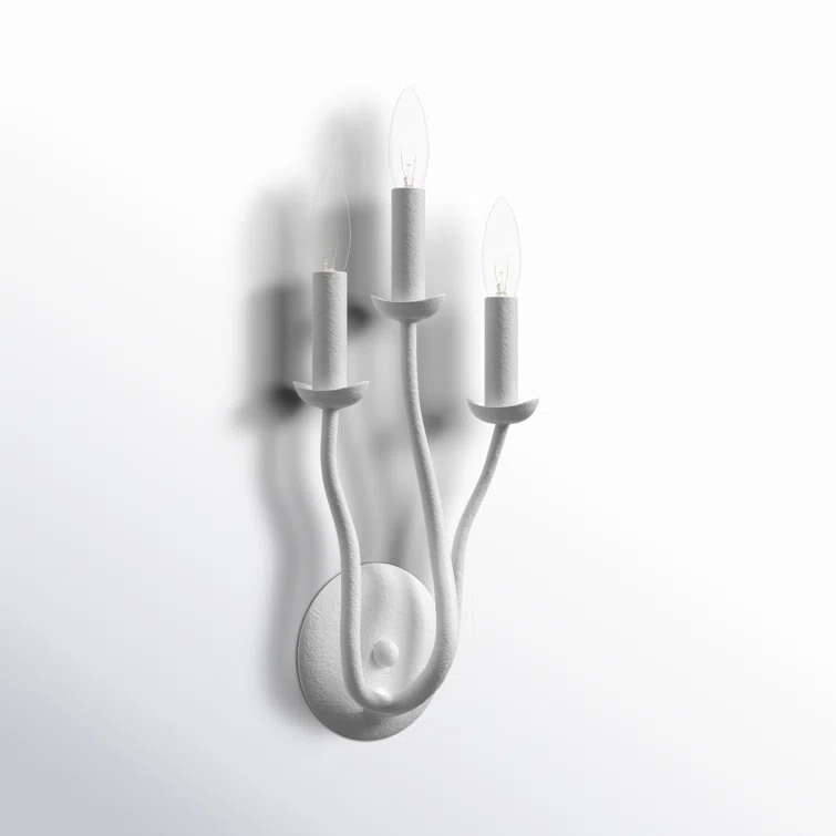 Bostick Sconce - White / 3 Light