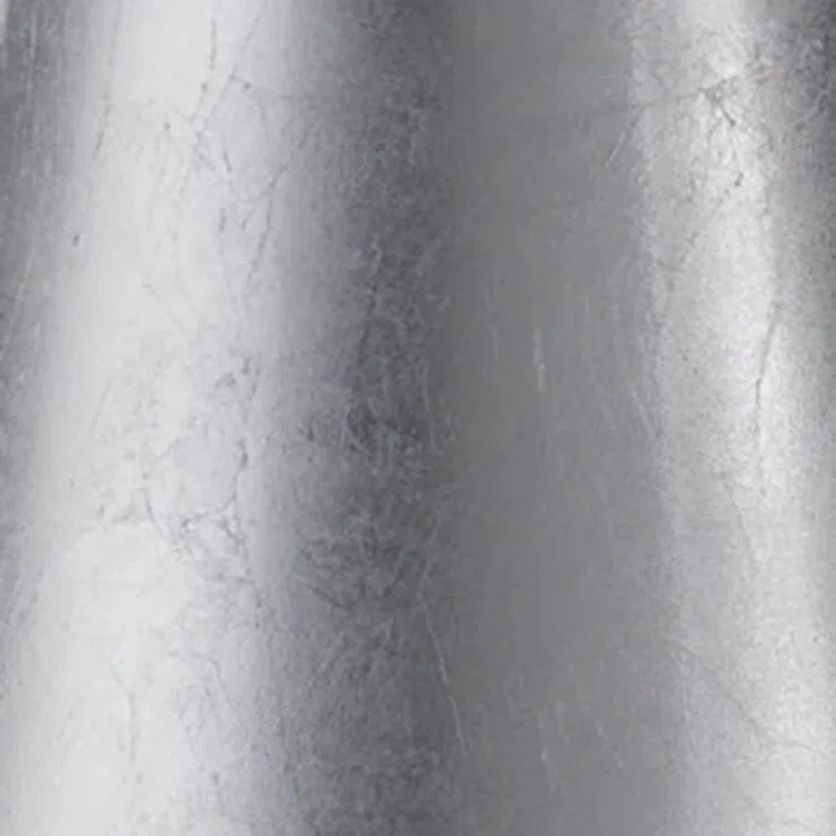 Silver Leaf Cordless Touch Table Lamp with Adjustable Brightness