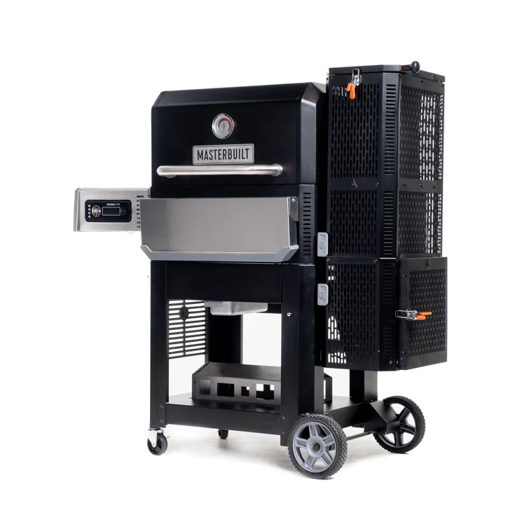 Masterbuilt Gravity Series 800 Digital Barrel Charcoal Grill with Smoker