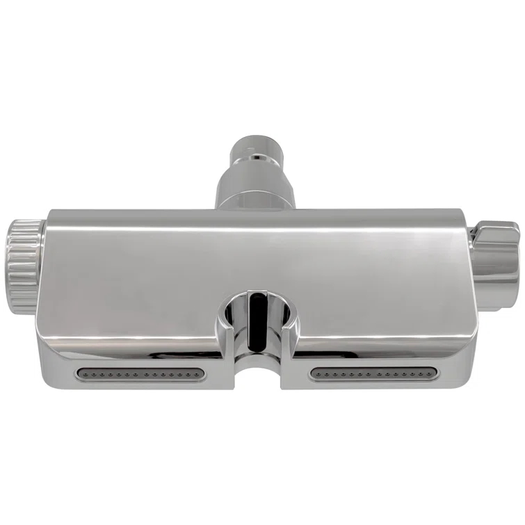 Filtered Handheld Shower Head Diverter Bracket with Jet Massage Spray System