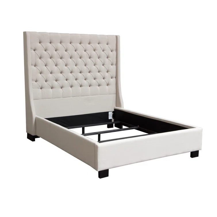 Diamond Sofa Park Avenue Upholstered Wingback Bed