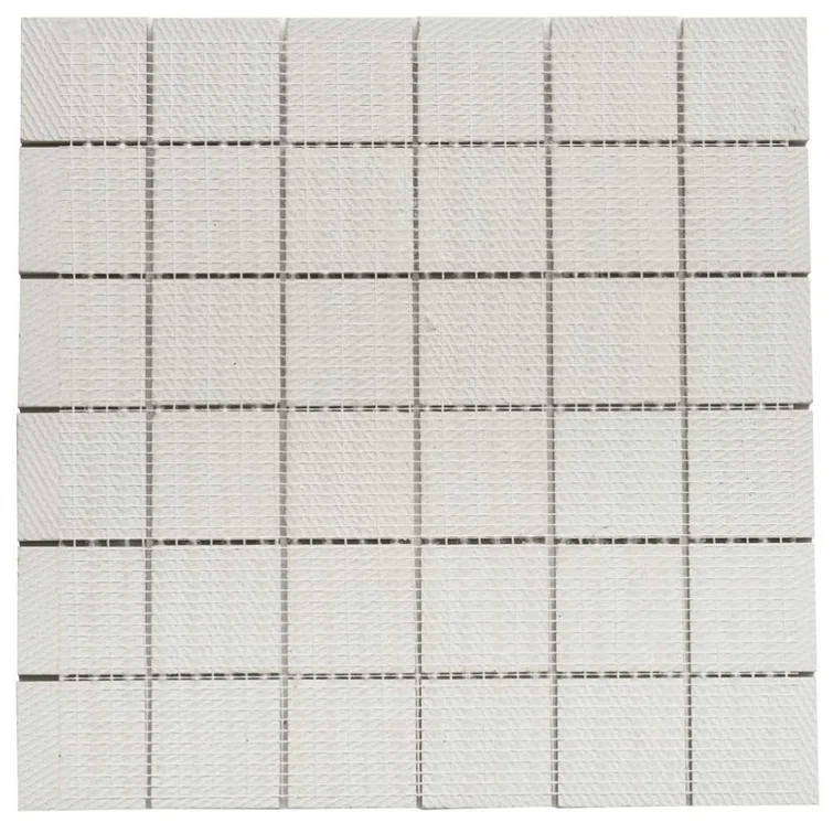 Penthouse 2" x 2" Porcelain Grid Mosaic Wall & Floor Tile