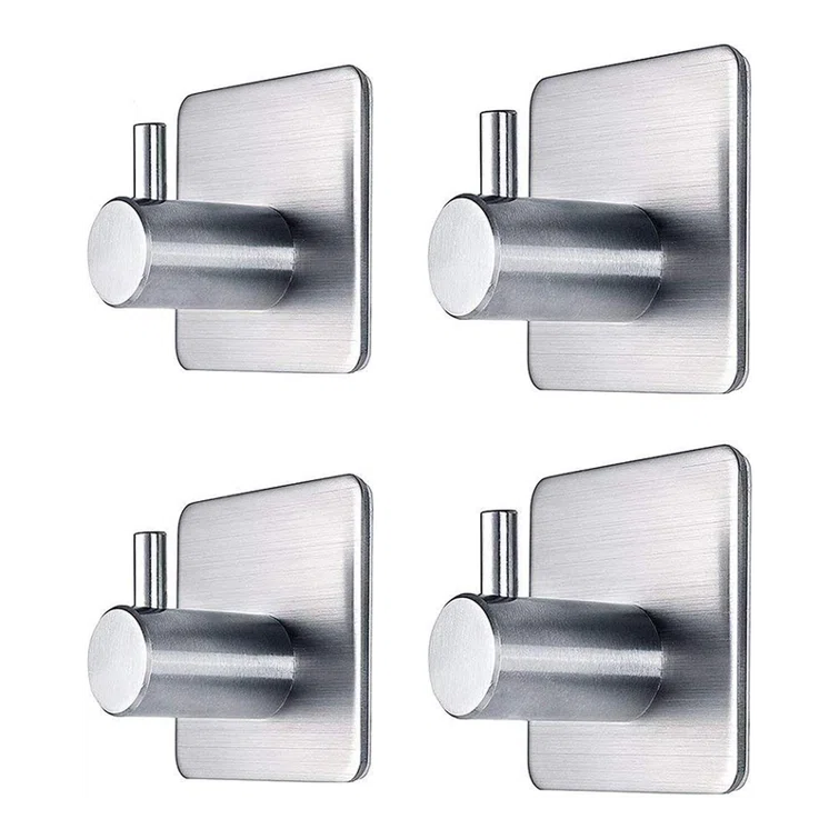 JASODI F0759STY3V Hooks Heavy Duty Wall Hooks Waterproof Stainless Steel Hooks for Towel Robe Hook Rack Wall