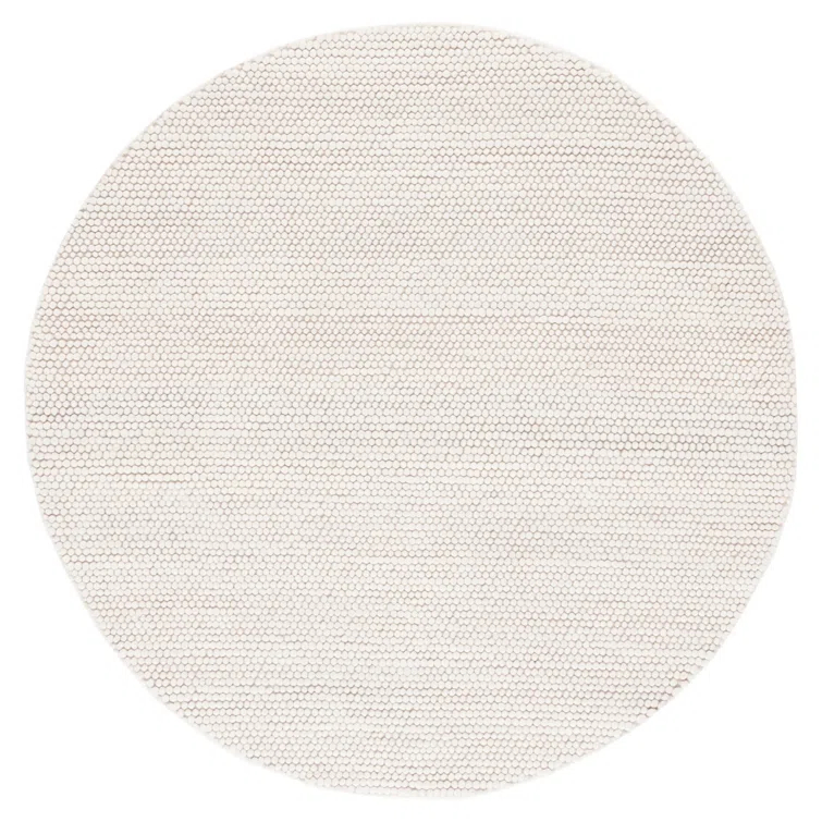 SAFAVIEH Natura Feride Geometric Area Rug, Ivory, 12' x 12' Round