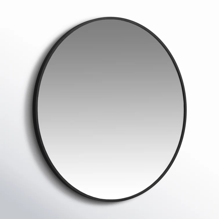 Hub Rubber Round Mirror