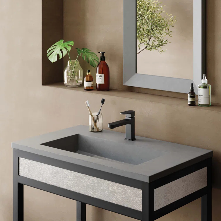 36.5" Single Bathroom Vanity Top with Sink