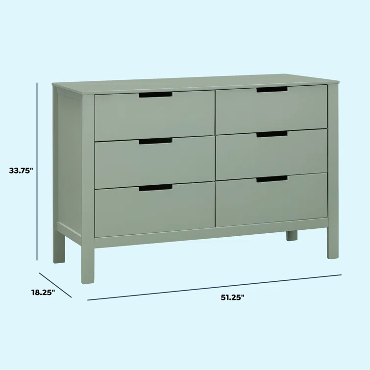 Colby 6-Drawer Dpuble Dresser