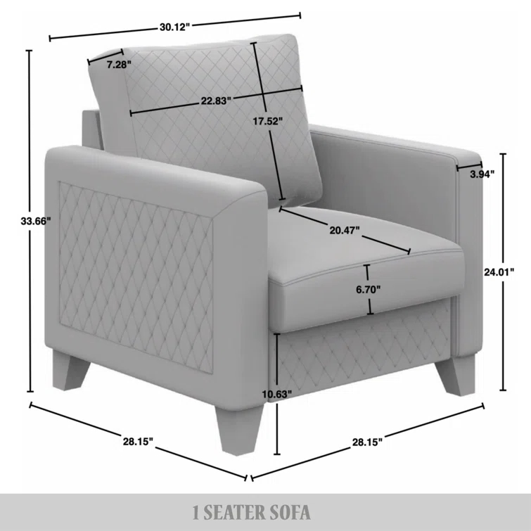 Ludford 3-Piece Living Room Set