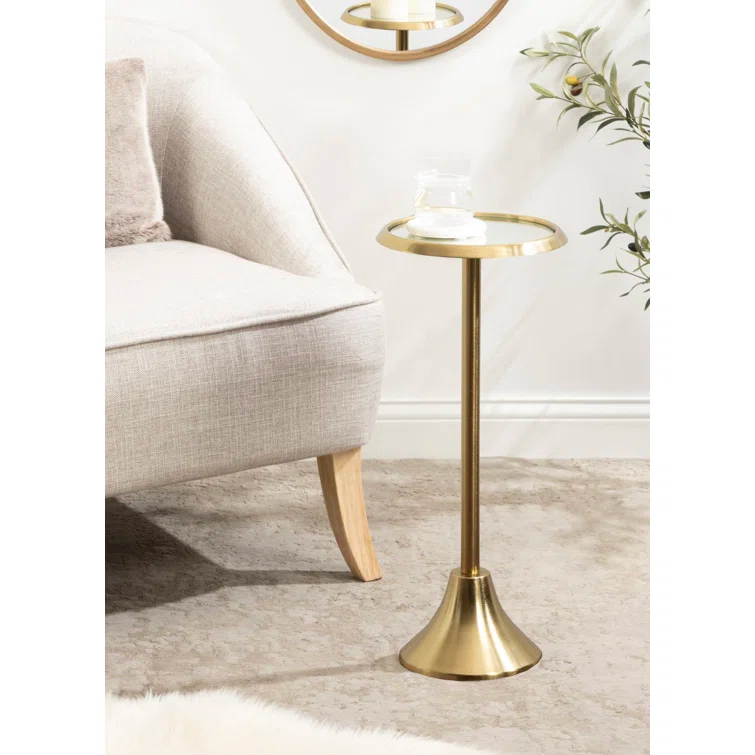 Deanna Iron End Table