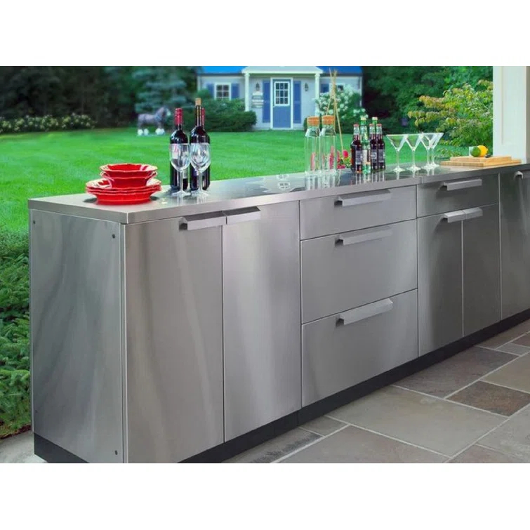 Outdoor Kitchen Stainless Steel Countertop