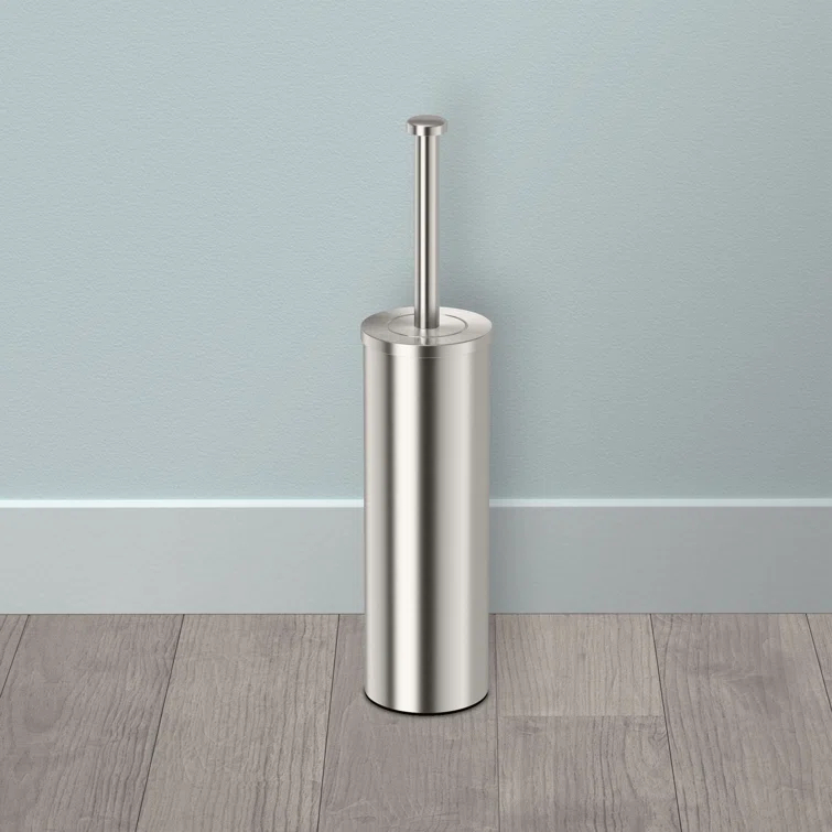 Latitude II 15"H Toilet Brush and Stainless Steel Holder