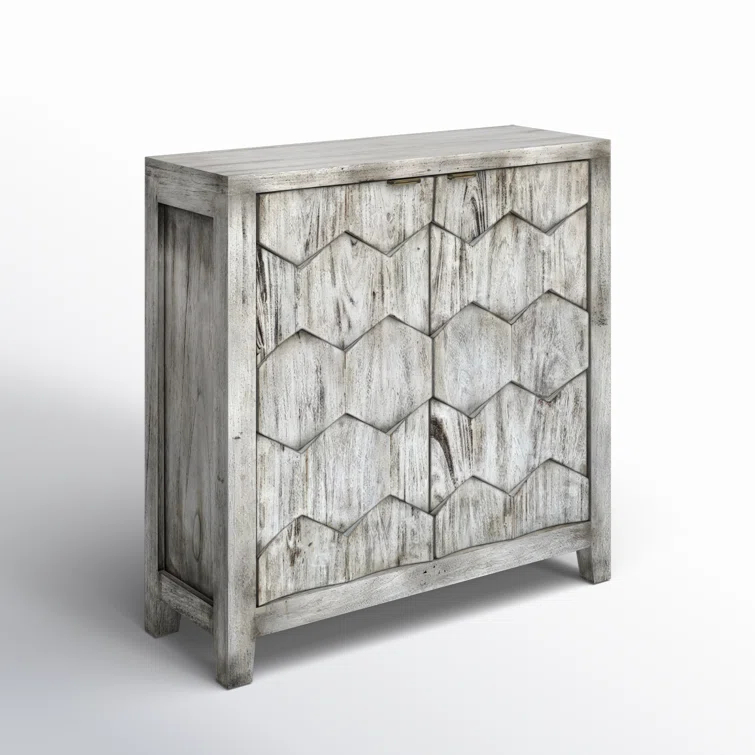 Blancheville Solid Wood Storage Cabinet