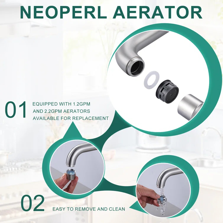 Single Handle Deck Mounted Bar Faucet Inclued Supply Lines