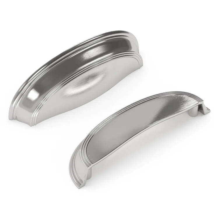American Diner Kitchen Cabinet Handles, Solid Core Drawer Pulls for Cabinet Doors,3" & 3-3/4"(96mm)