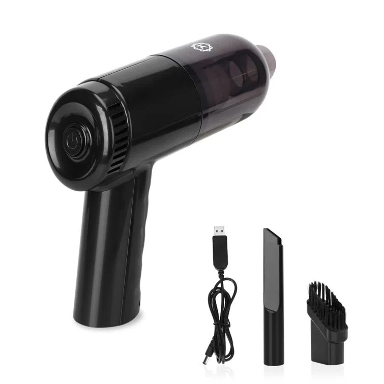 KOBOT Portable Handheld Vacuum Cleaner, HEPA Filter 2pc Accessory Pack, Rechargeable Battery