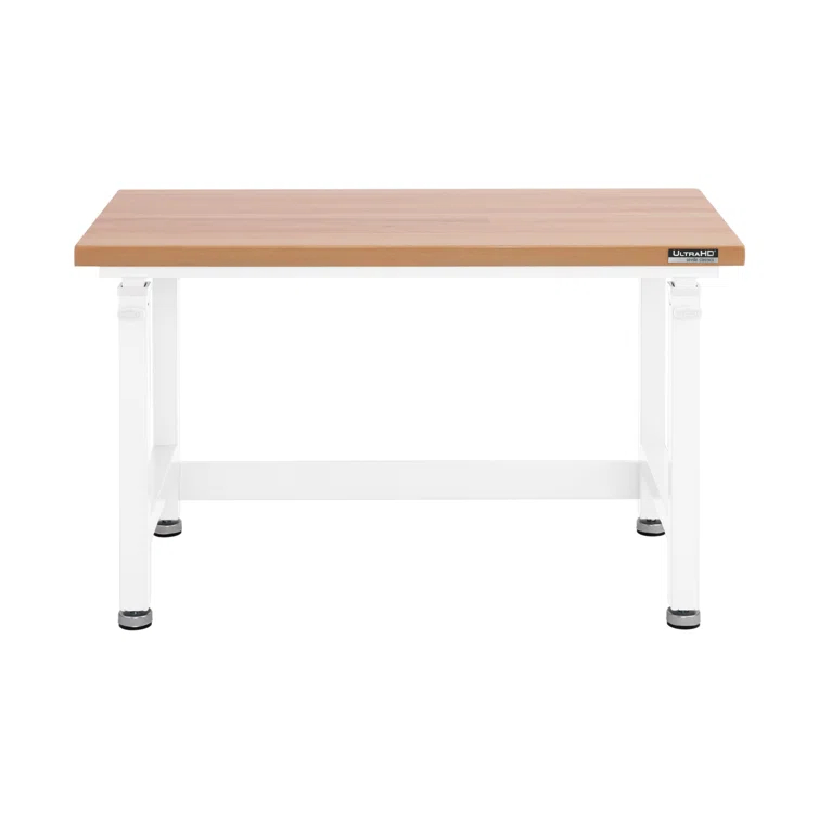 Seville Classics UltraHD Adjustable Height Workbench, 48" W x 24" D x 28.5" - 42" H