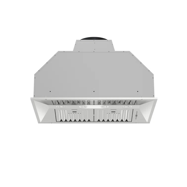 Forno Altilia 36-inch Insert Range Hood, 1200 CFM Double Motor, 4 Speed Control, All Stainless Steel FRHRE5337-36