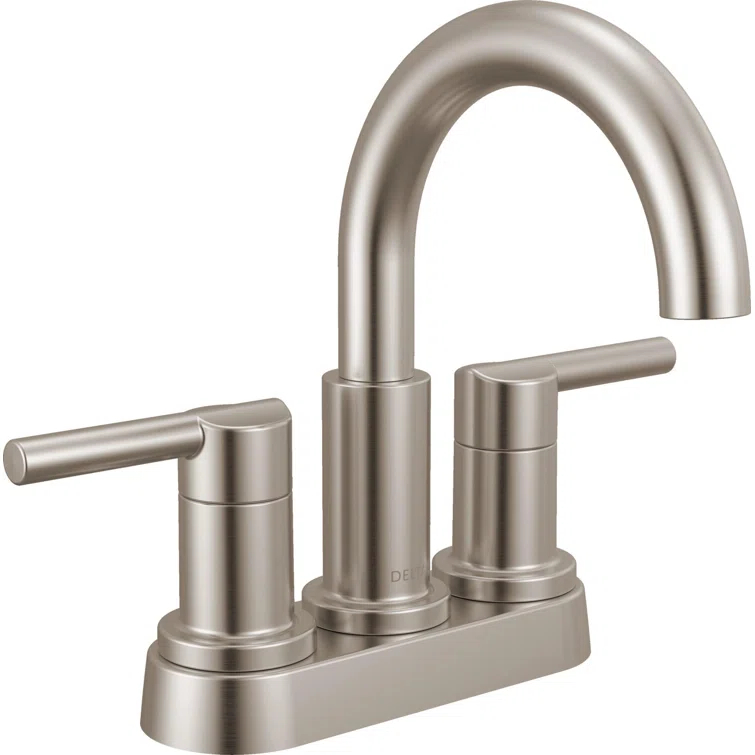 Nicoli Centerset Bathroom Faucet, 2-Handle Bathroom Sink Faucet